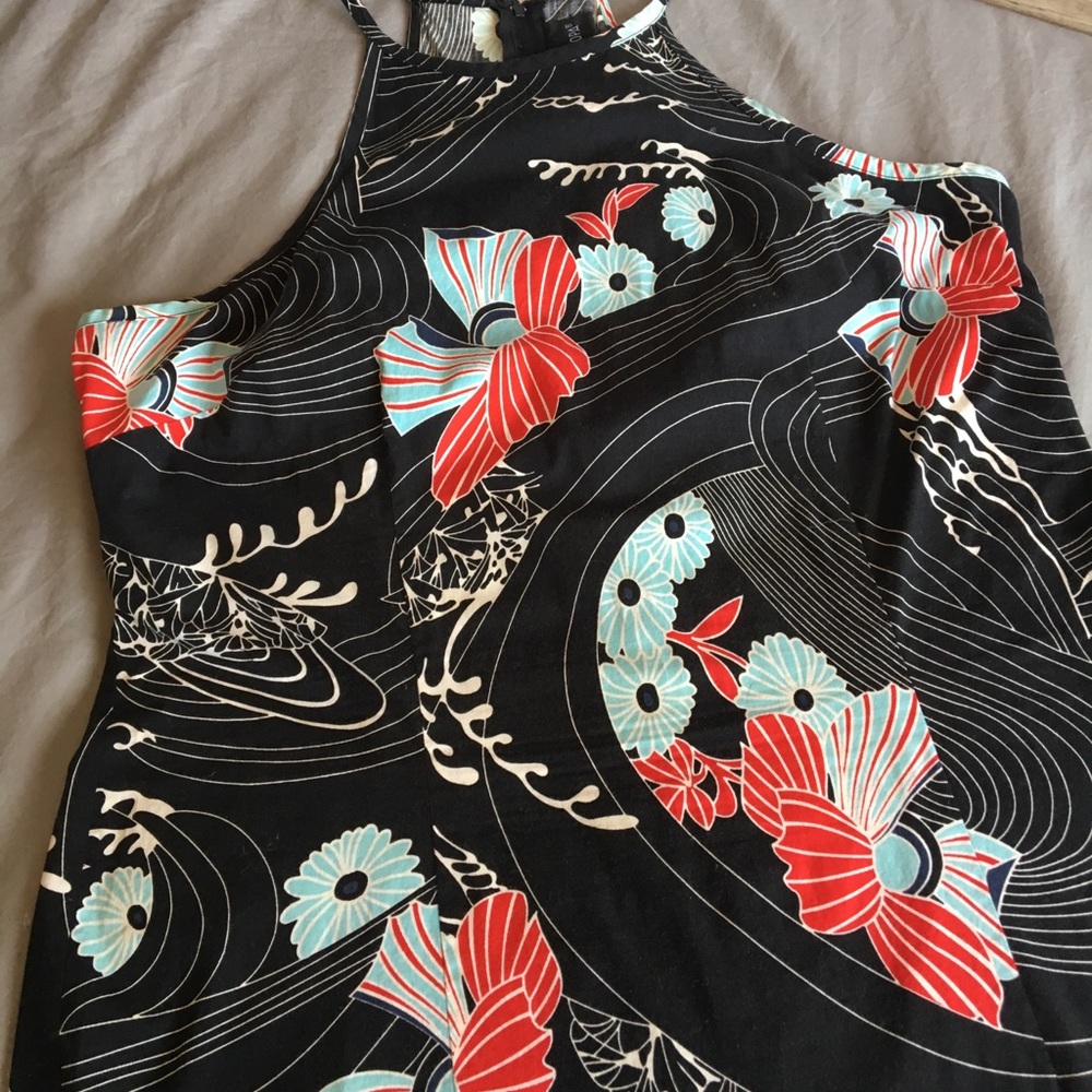 Halter summer dress.